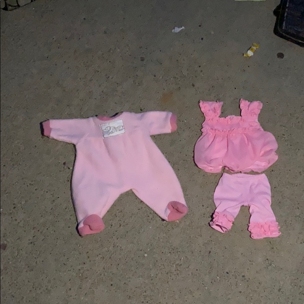Baby doll clothes